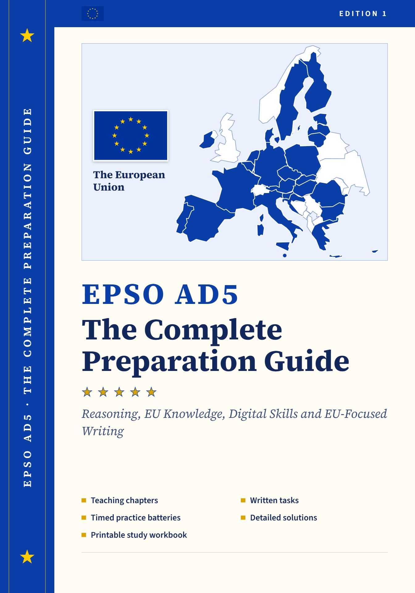 EPSO AD5 The Complete Preparation Guide book cover